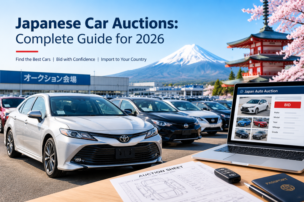 Japanese Car Auctions Guide 2026